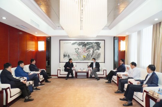 張廣宇到華能山東公司座談交流