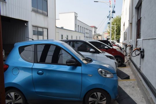 運河煤礦新能源汽車充電樁投用廣受歡迎