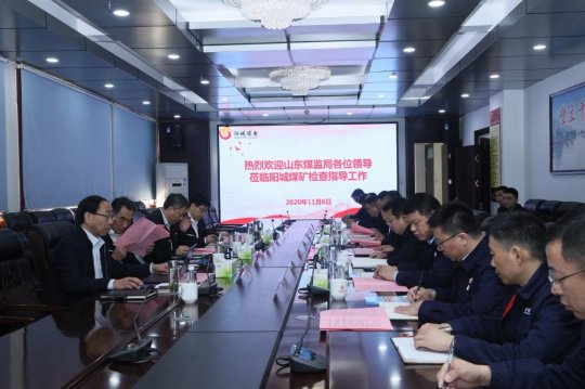 王慶利帶隊到陽城煤電開展煤礦安全大檢查