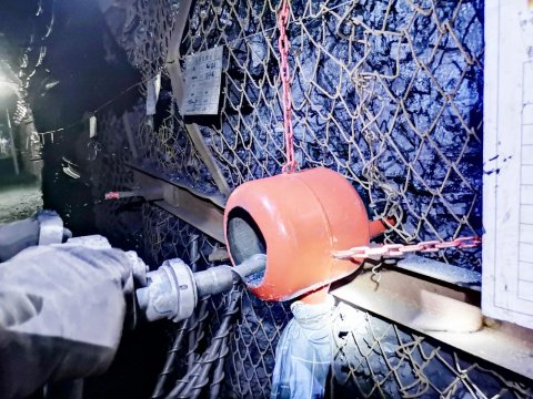 金橋煤礦：自制煤粉收集器減時又增效
