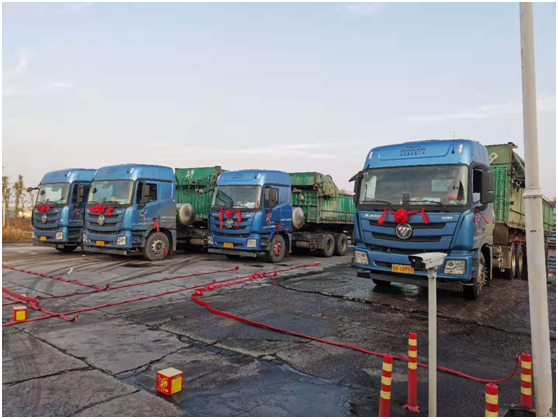 安居煤礦：安居煤礦新能源國六燃氣車正式投入運營 正式開啟綠色運輸新模式（吳中意）.jpg