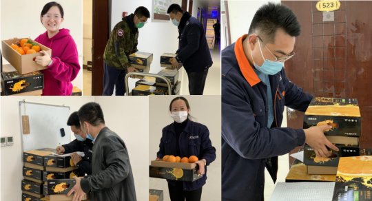陽城煤電開展“橙”心誠意送溫暖活動