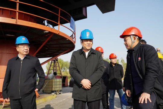 張廣宇帶隊到太平港、躍進港和龍拱港調研指導工作