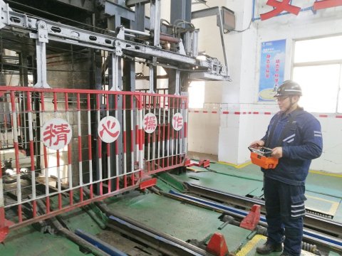 運河煤礦：井口操車系統實現無線遙控