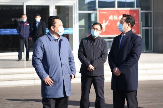 鄭士民到金橋煤礦督導安全生產工作