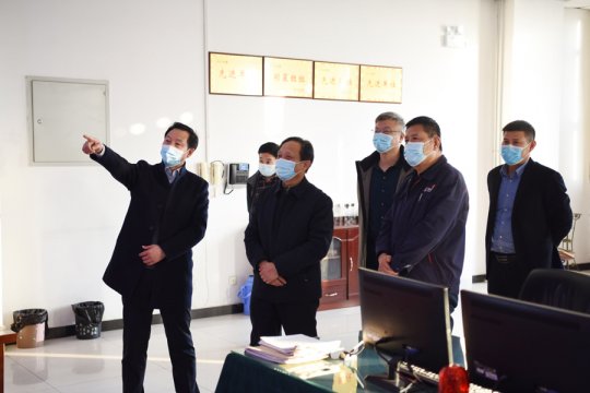 劉奎軍到金橋煤礦督導安全生產工作