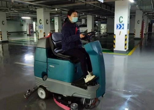 運河煤礦物業服務用上了現代化清掃設備