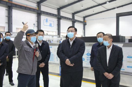 遠義彬到濟寧能源精密制造產業園調研指導工作