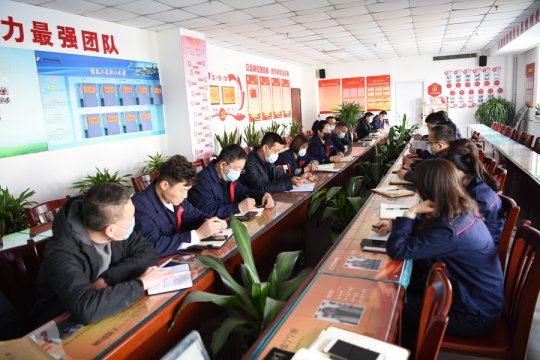金橋煤礦：“兩堂一舍”工作座談會  共話“家的溫度”