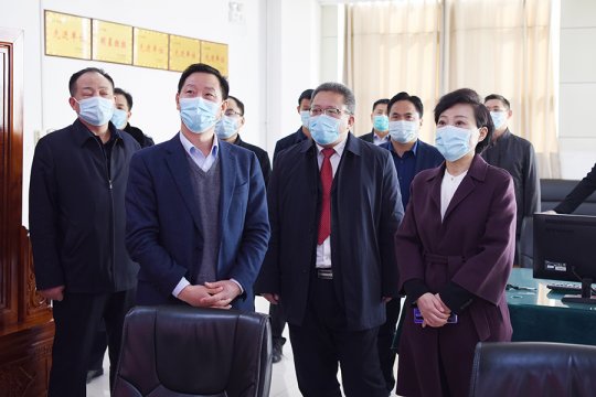 董冰到金橋煤礦督導安全生產工作