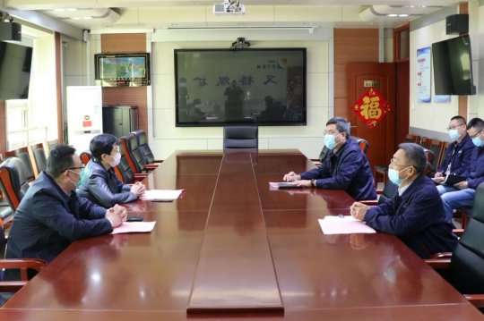 汶上縣、金鄉縣縣委主要領導分別到集團權屬企業督導檢查企業節后復工復產工作