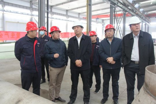 張廣宇到濟寧能源精密制造產業園調研