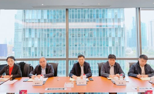 張廣宇帶隊到上海誠泰融資租賃公司洽談戰略合作
