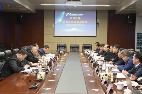 國家礦山安全監察局第三督導組到集團公司開展督導檢查