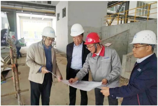 王吉文到精密制造產業園檢查指導工作
