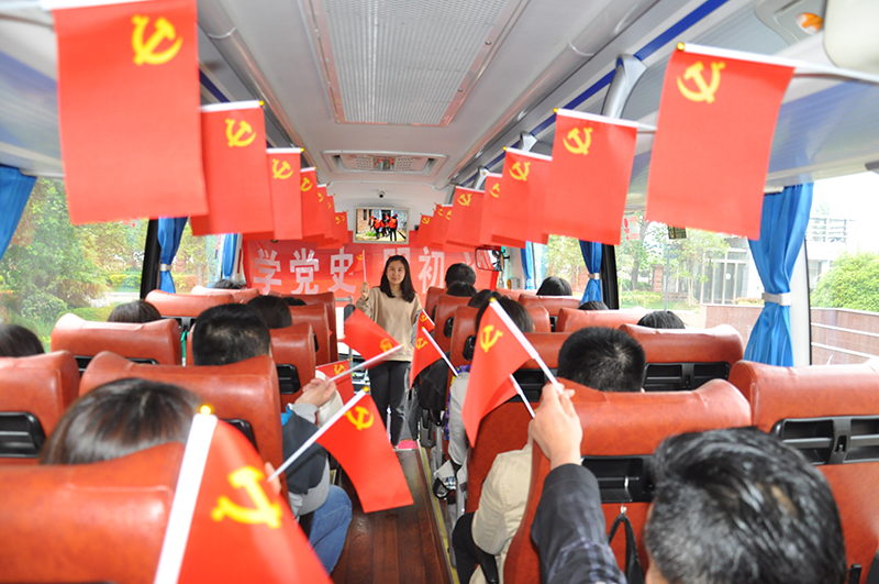 濟寧能源花園煤礦舉行紅色黨史學習一路隨行活動。.jpg