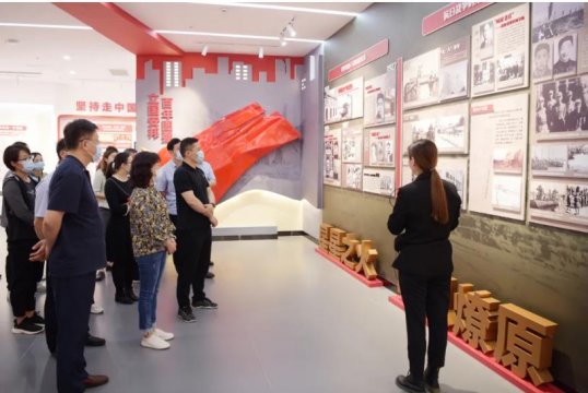 集團公司開展“學黨史、轉作風、見行動”總體國家安全觀參觀活動