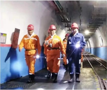 辛廣龍到義橋煤礦開展安全檢查