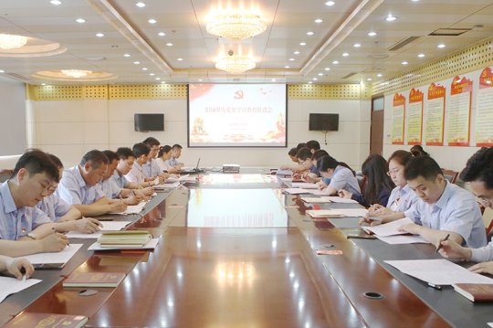 陽城煤電召開黨史學習教育工作推進會