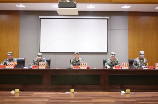 集團公司基干民兵參加全市民兵應急營集合點驗大會暨 2021年第二季度“基干民兵干部活動日”