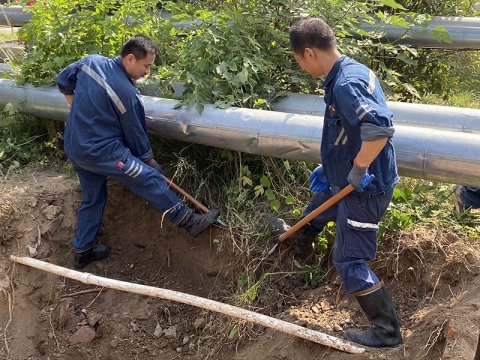 安居煤礦：黨員突擊隊迎難而上搶修地下管道