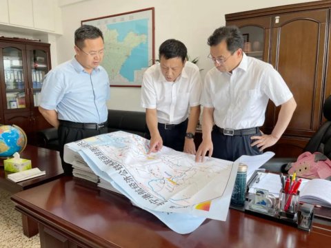 張廣宇帶隊對接省直有關部門 全力推進港口建設及運營