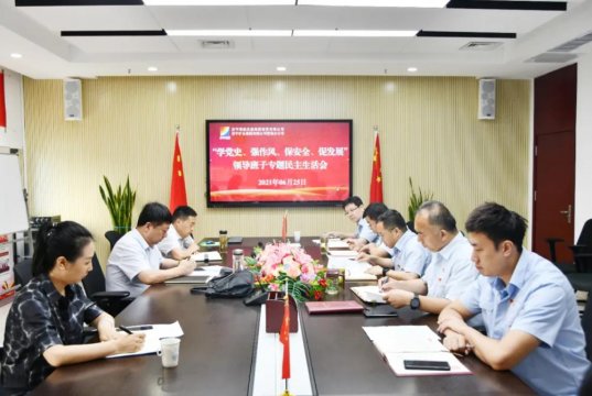 閔維參加督導營銷分公司領導班子專題民主生活會