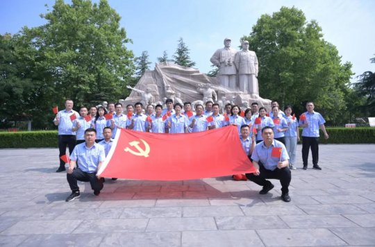 傳承紅色基因·弘揚革命精神丨集團公司黨委開展黨史學習教育現場教學活動
