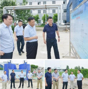 張廣宇到安居煤礦督導檢查高鹽水治理項目運行情況