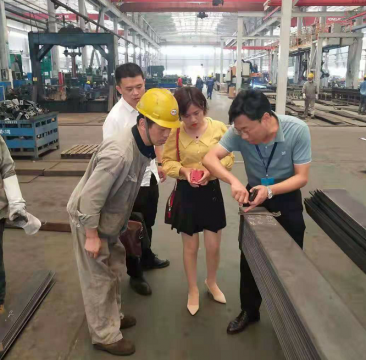 港航金屬材料公司到揚州中集、蕪湖中集等專用車企業開展對標學習