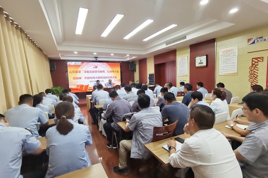 盛源公司召開干部作風大整頓活動動員會