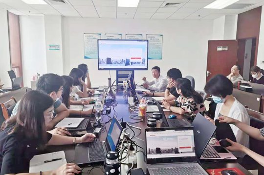 集團公司舉辦8月份財務共享上線企業數據初始化專項培訓