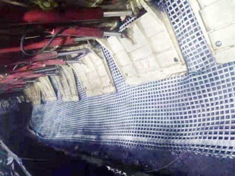 霄云煤礦：高強聚酯纖維柔性網廣受井下職工好評