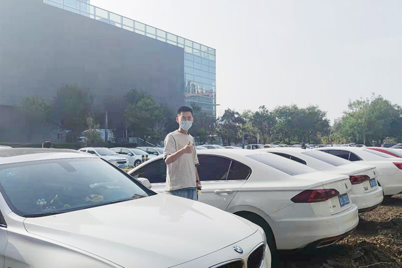 2021年8月17日，運河煤礦運興分公司集團項目部增設臨時停車位獲職工點贊（胡彬 王超）.jpg