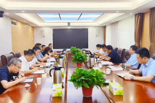 張廣宇帶隊到市港航事業發展中心座談交流