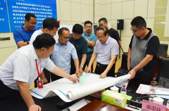 省自然資源廳二級巡視員李克強到金源煤礦檢查指導工作