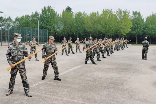 金橋煤礦參加2021年度濟寧市民兵干部骨干集訓