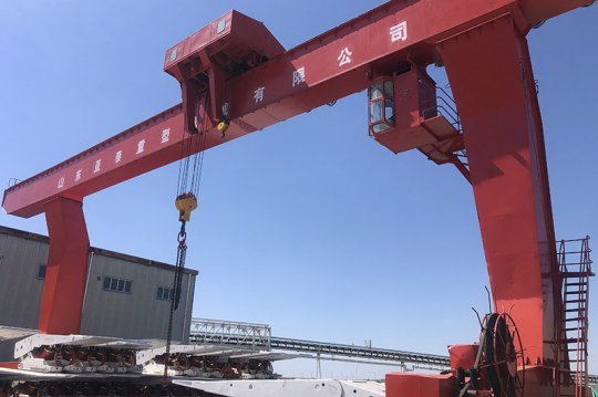 朱家峁煤礦戶外行車升級改造效果好
