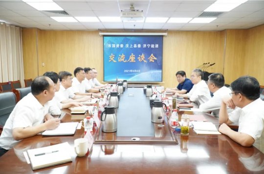 張廣宇陪同豐家雷到汶上縣委拜訪交流