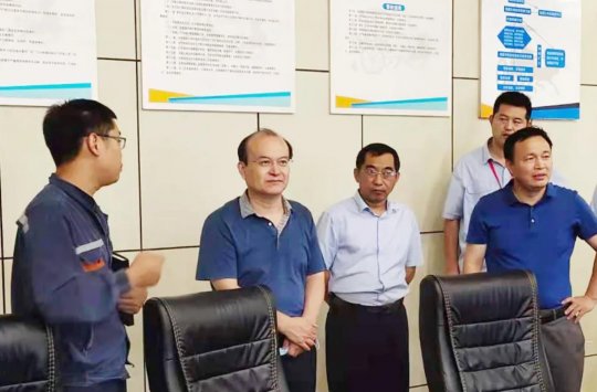 馬金平到金源煤礦調研指導工作