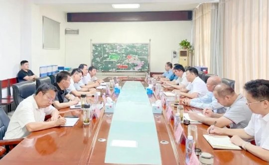 張廣宇帶隊到汶上縣考察調研石材產業