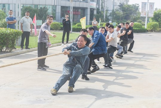霄云煤礦職工秋季運動會火熱開展