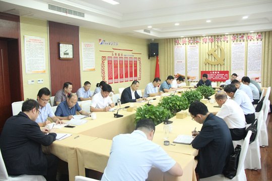 濟寧制造強市鄒城指揮部領導到集團公司精密制造產業園考察調研