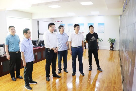 徐青到義橋煤礦督導檢查工作
