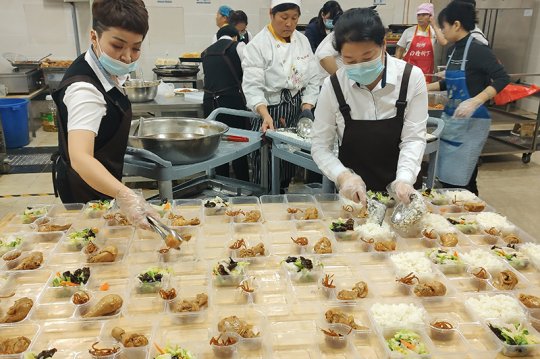 運河煤礦：運興分公司圓滿完成集團公司2021年職工運動會餐飲服務工作