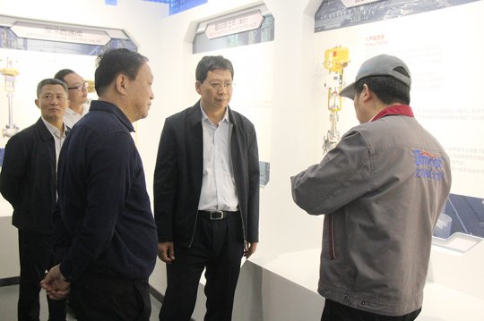 杜昌華到精密制造產業園調研指導工作