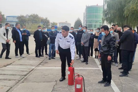 義橋煤礦開展消防安全知識專題培訓