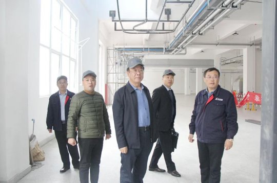 王吉文到盛源公司調研指導工作