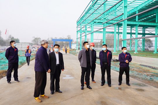 集團公司紀委督導組到鋼鐵物流加工基地項目檢查指導工作