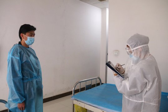 陽城煤電開展疫情防控演練  提高應急處置能力